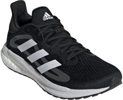 Adidas Solar Glide 4 Chaussures de course Femme, noir/blanc