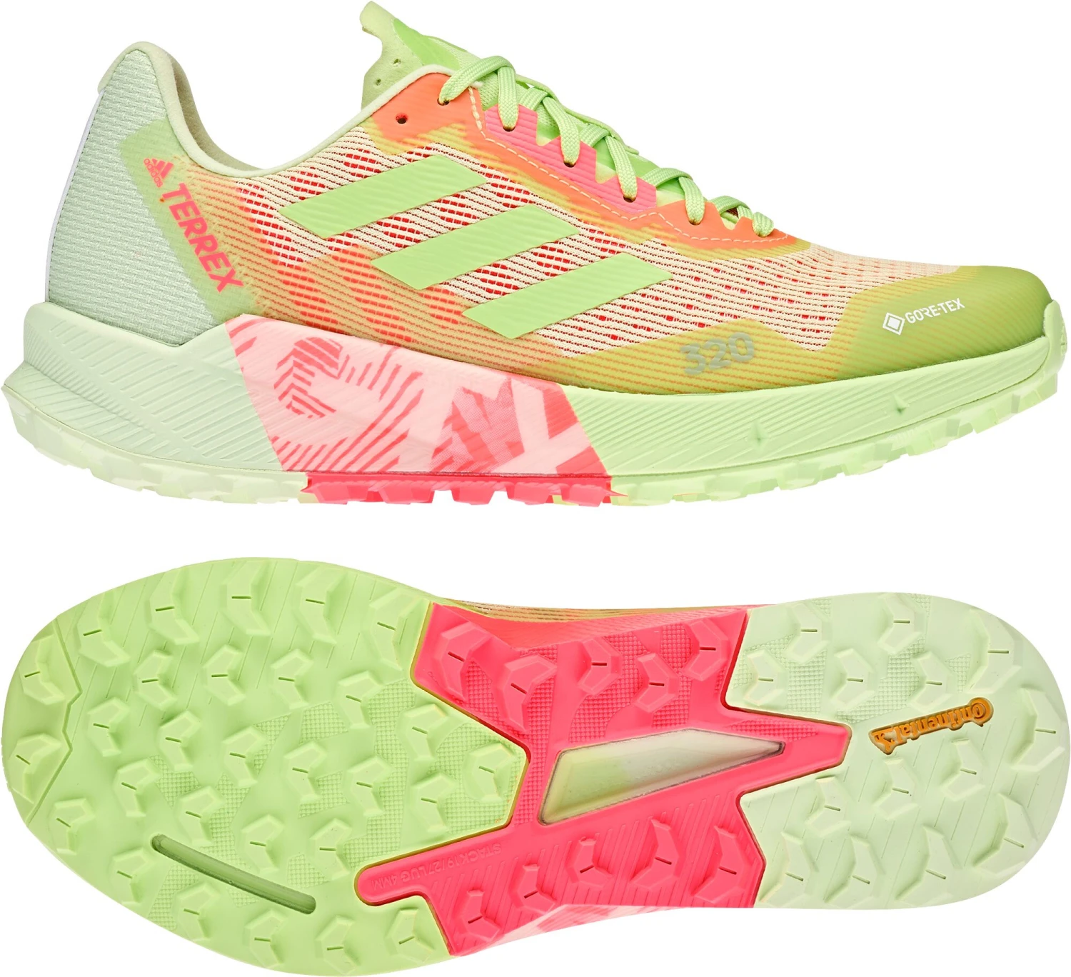 Adidas TERREX Agravic Flow 2 GTX Trail Running Shoes Women, noir/gris – Image 4