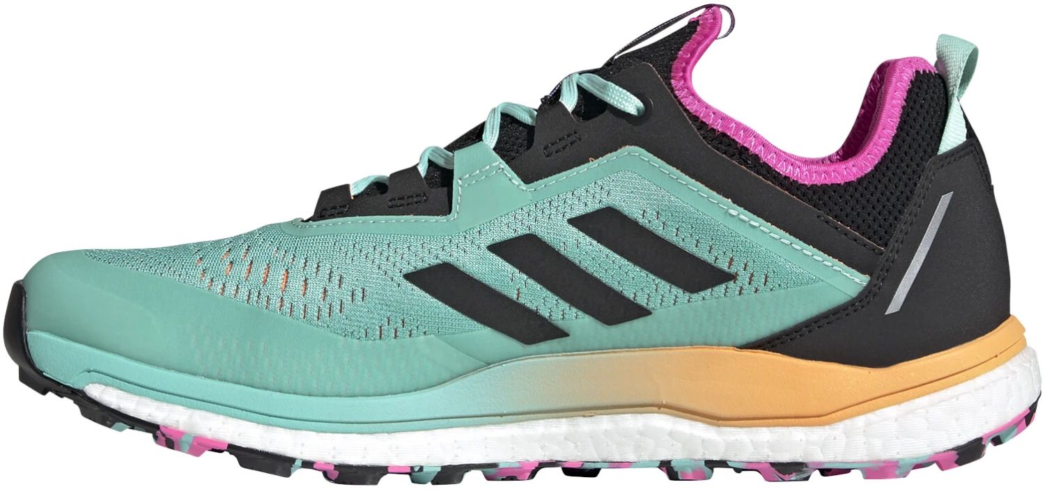 Adidas TERREX Agravic Flow Chaussures de trail running Homme, jaune/noir – Image 2