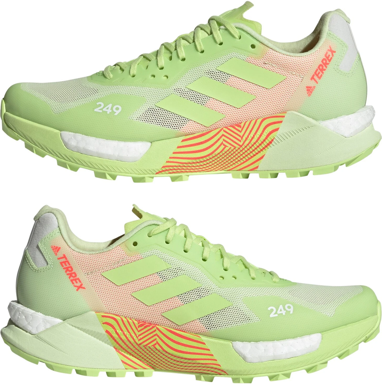 Adidas TERREX Agravic Ultra Trail Running Shoes Women, gris/bleu – Image 5