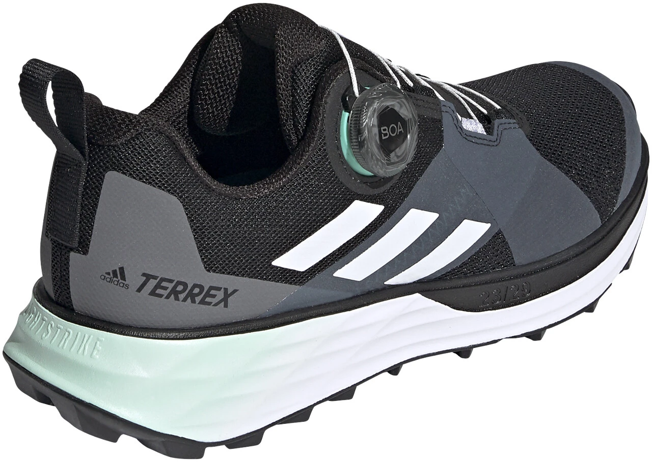 Adidas TERREX Two Boa Trail Running Shoes Women, vert/rouge – Image 4