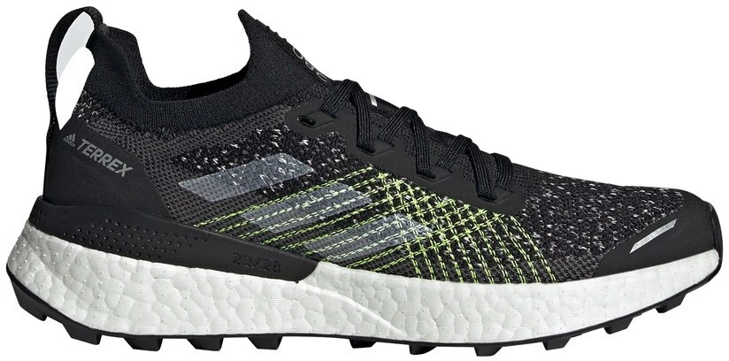 Adidas TERREX Two Ultra Parley Chaussures de trail running Femme, noir/gris