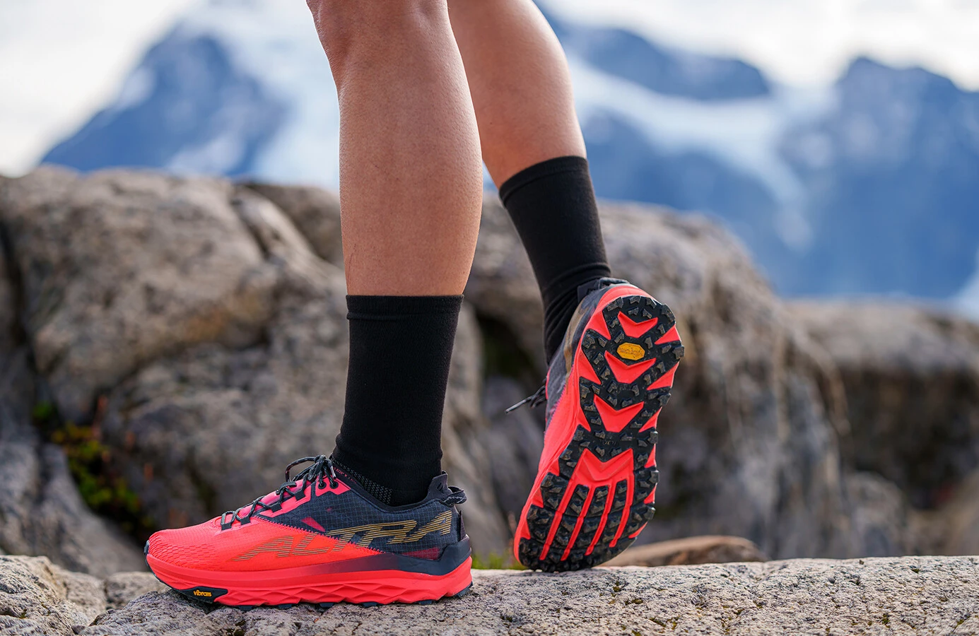 Altra Mont Blanc Chaussures Femme, rouge/noir – Image 6