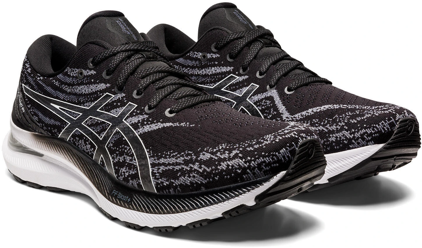 Asics Gel-Kayano 29 Shoes Wide Men, noir/blanc