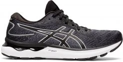 Asics Gel-Nimbus 24 Shoes Wide Men, noir/blanc