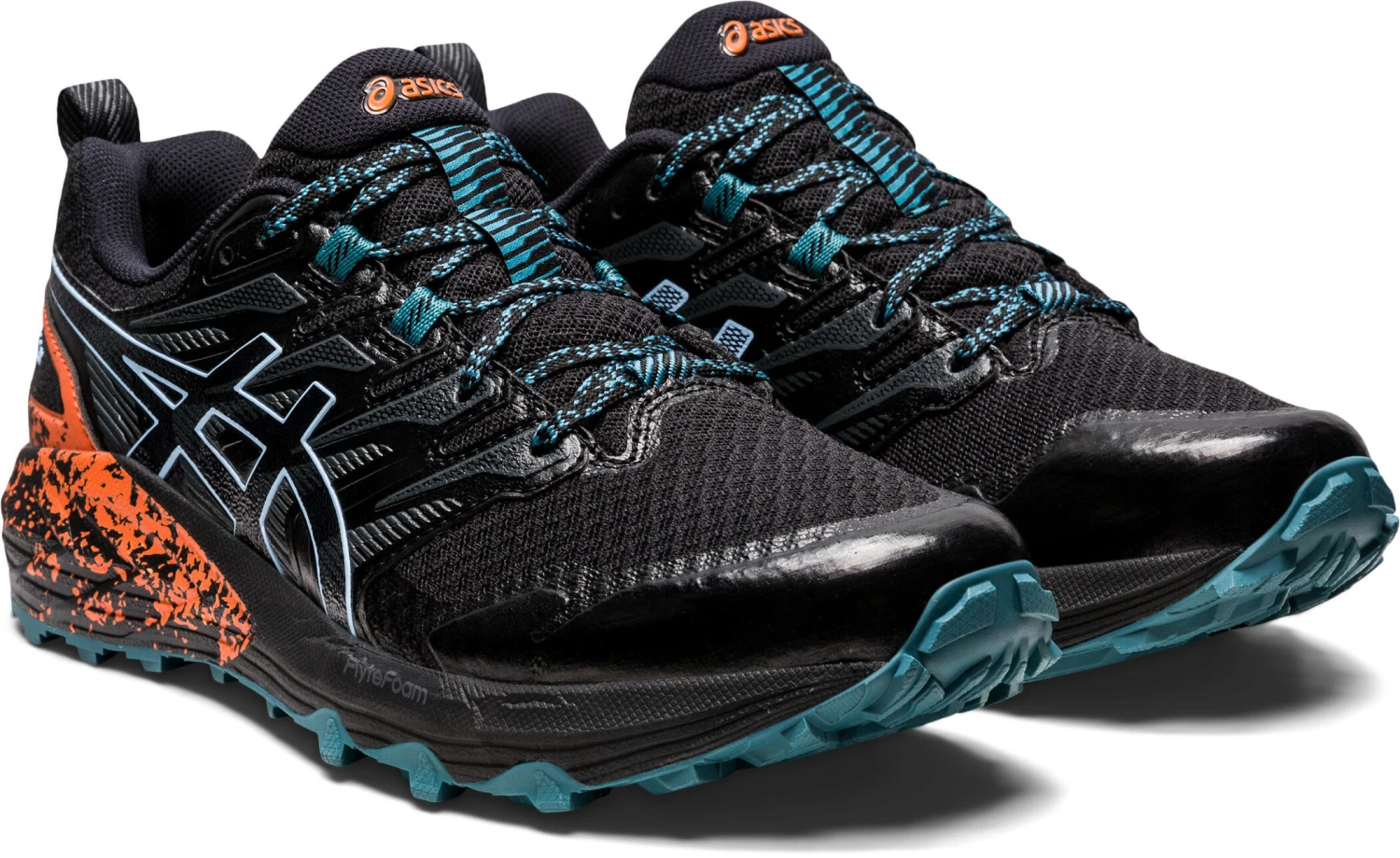 Asics Gel-Trabuco Terra Shoes Women, Bleu pétrole/orange – Image 6