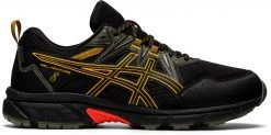 Asics Gel-Venture 8 Waterproof Shoes Men, noir/jaune