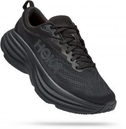 Hoka One One Bondi 8 Wide Running Shoes Women, noir
