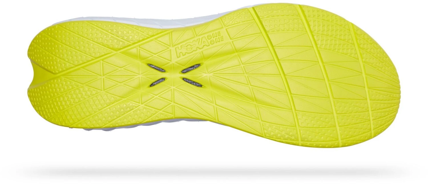 Hoka One One Carbon X 3 Chaussures de course Homme, blanc/jaune – Image 6