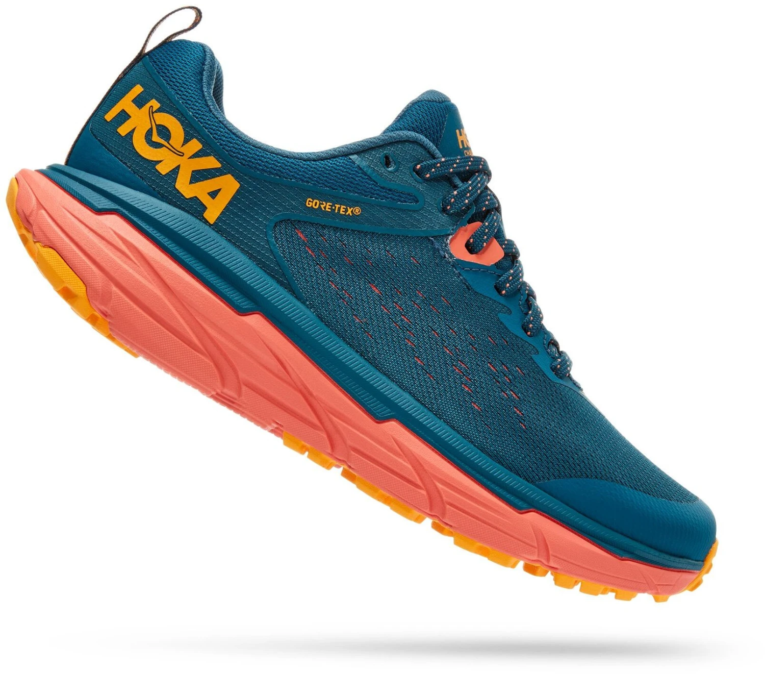 Hoka One One Challenger ATR 6 GTX Chaussures de course Femme, bleu/orange – Image 2