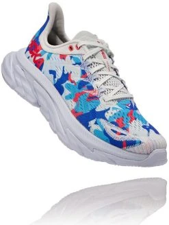 Hoka One One Clifton Edge Geometric Shoes, Multicolore