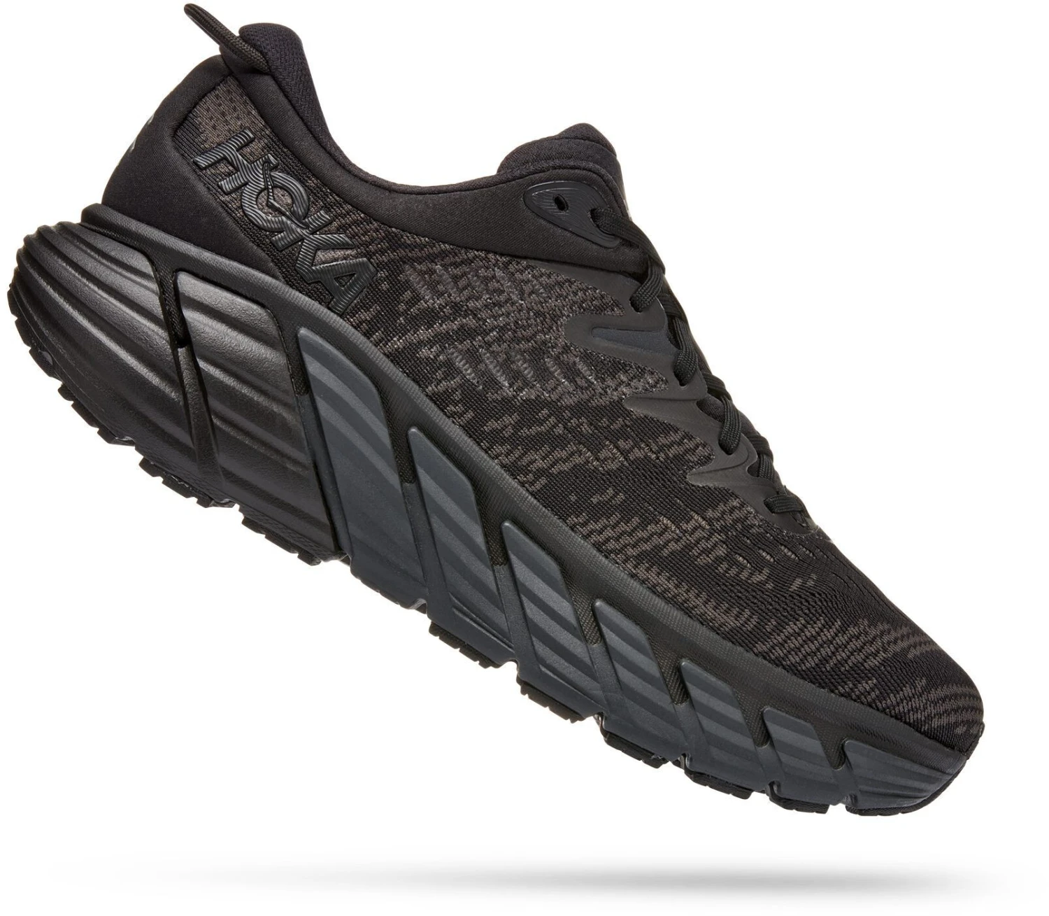 Hoka One One Gaviota 4 Chaussures de course Homme, noir/blanc – Image 2