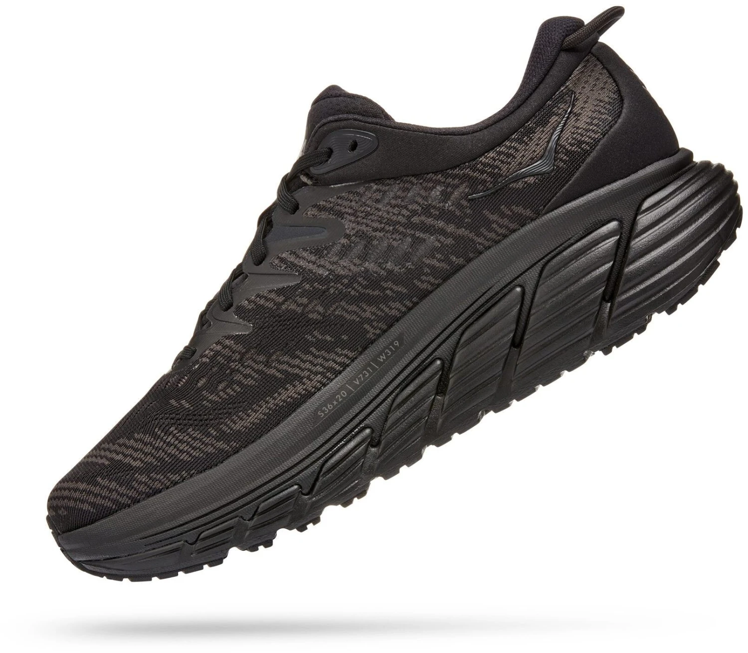 Hoka One One Gaviota 4 Chaussures de course Homme, noir/blanc – Image 4