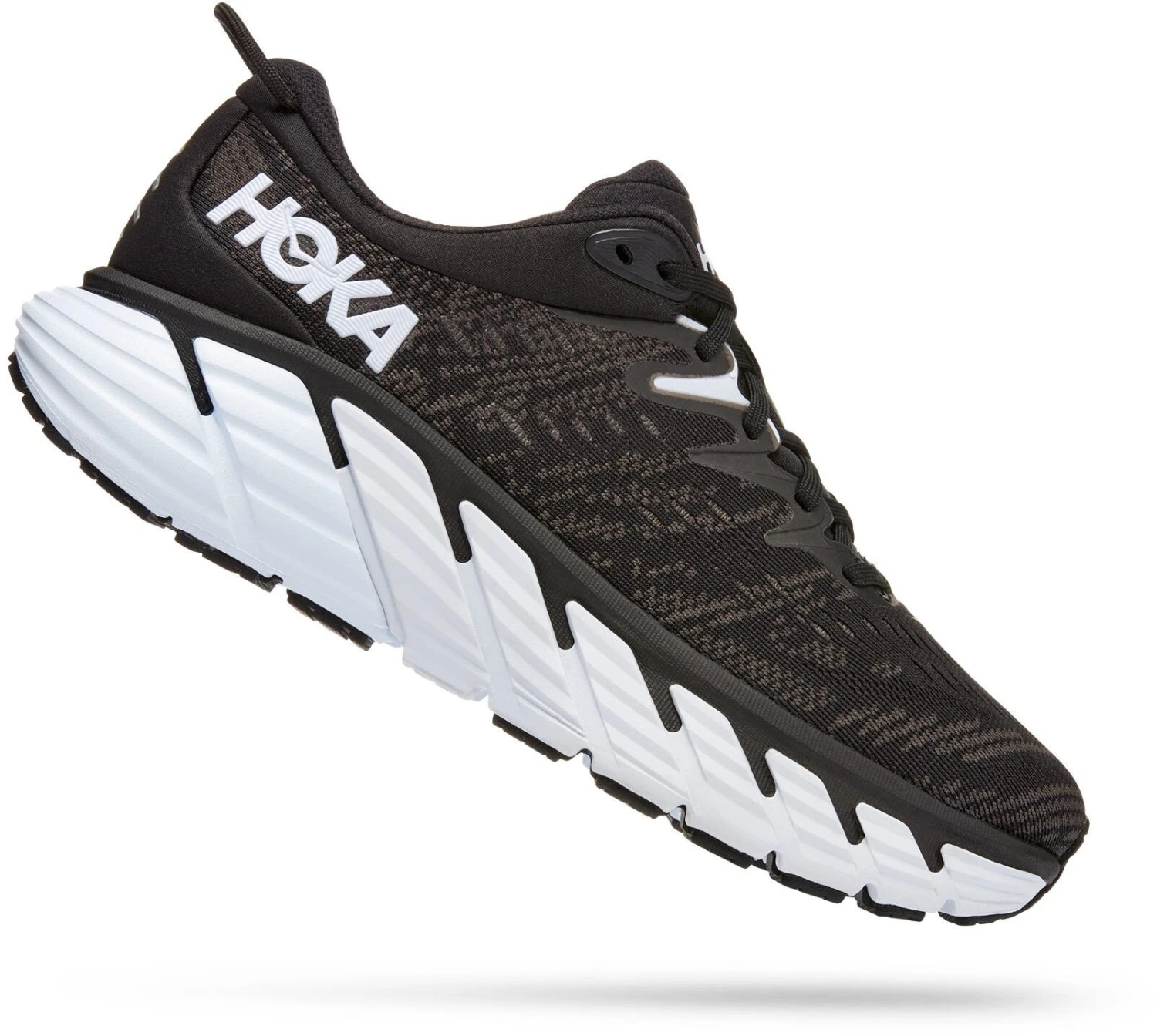 Hoka One One Gaviota 4 Chaussures de course Femme, noir/blanc – Image 2