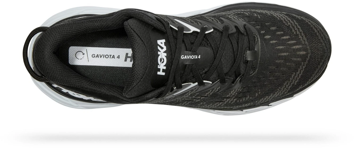Hoka One One Gaviota 4 Wide Chaussures de course Homme, noir/blanc – Image 5