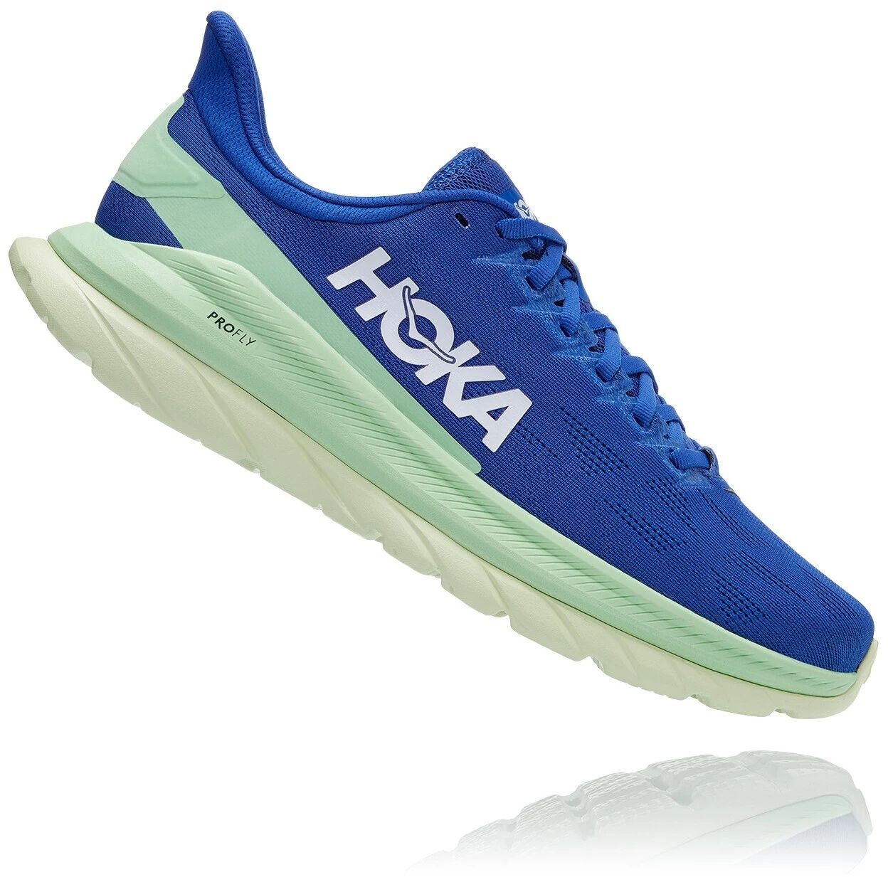 Hoka One One Mach 4 Chaussures Homme, rouge/bleu – Image 2