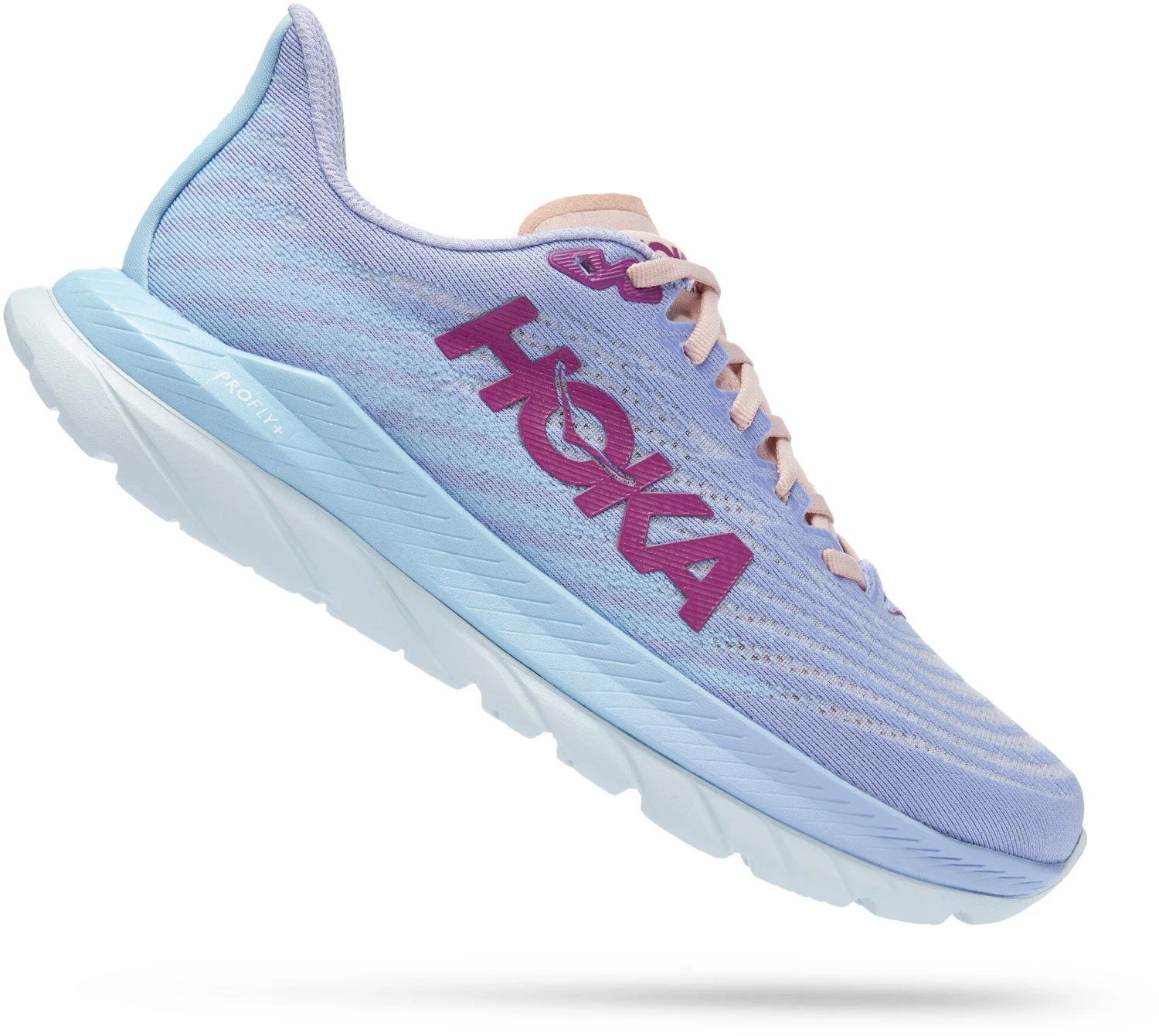 Hoka One One Mach 5 Running Shoes Women, blanc/bleu – Image 5