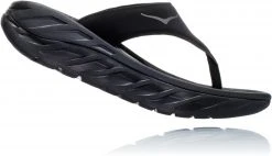 Hoka One One Ora Recovery Tongs Femme, bleu/jaune