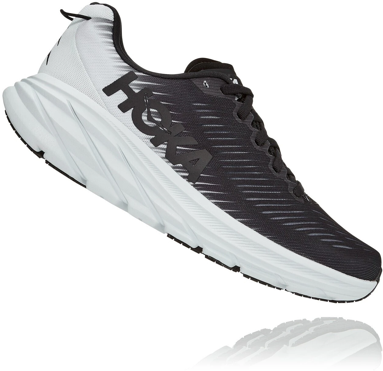 Hoka One One Rincon 3 Wide Chaussures de course Homme, rouge/orange – Image 2