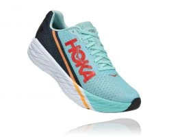 Hoka One One Rocket X Chaussures Homme, turquoise/noir