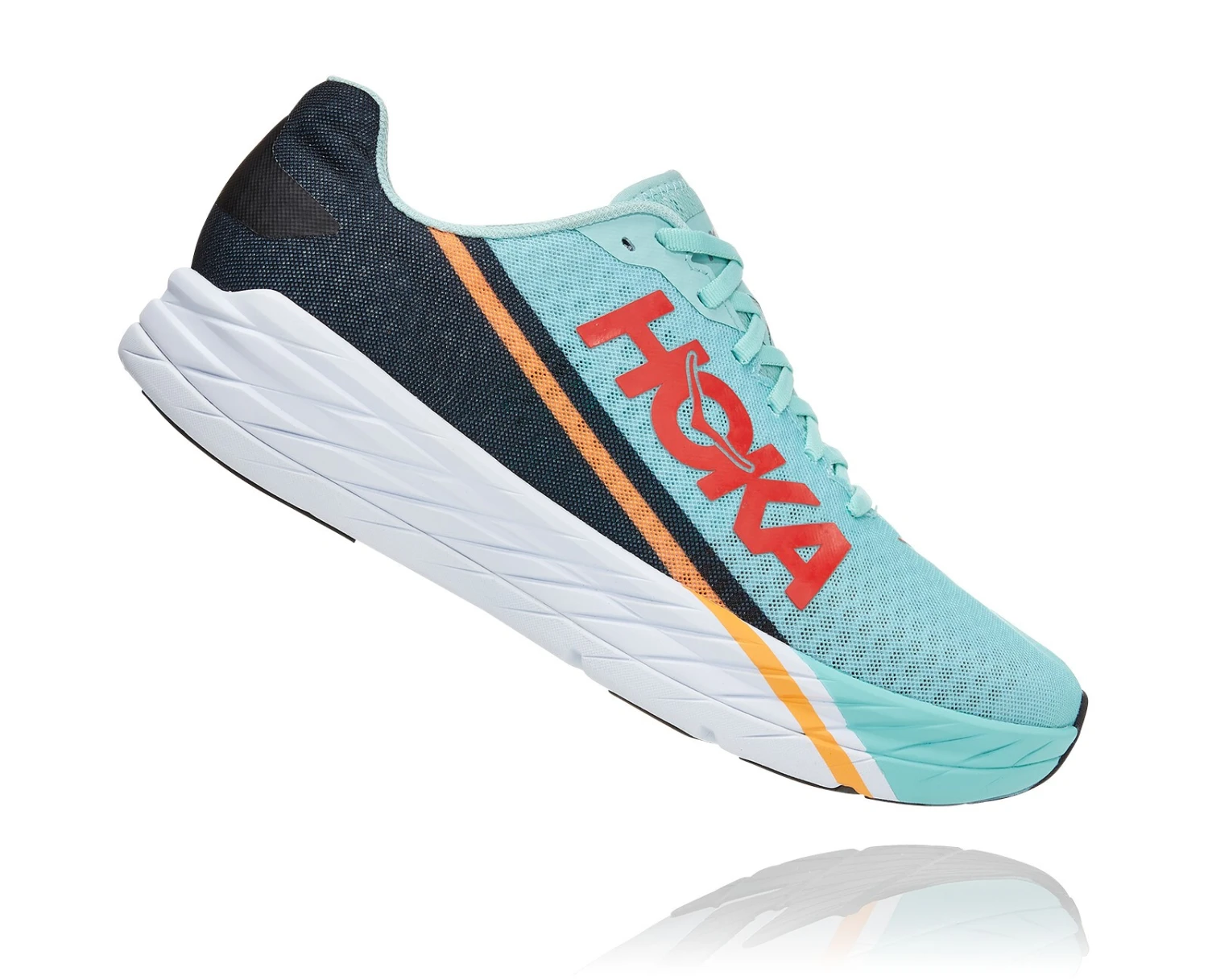 Hoka One One Rocket X Chaussures Homme, blanc/jaune – Image 2