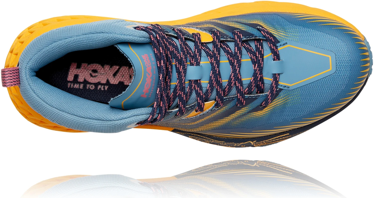 Hoka One One Speedgoat 2 GTX Chaussures mi-hautes Femme, turquoise/jaune – Image 5