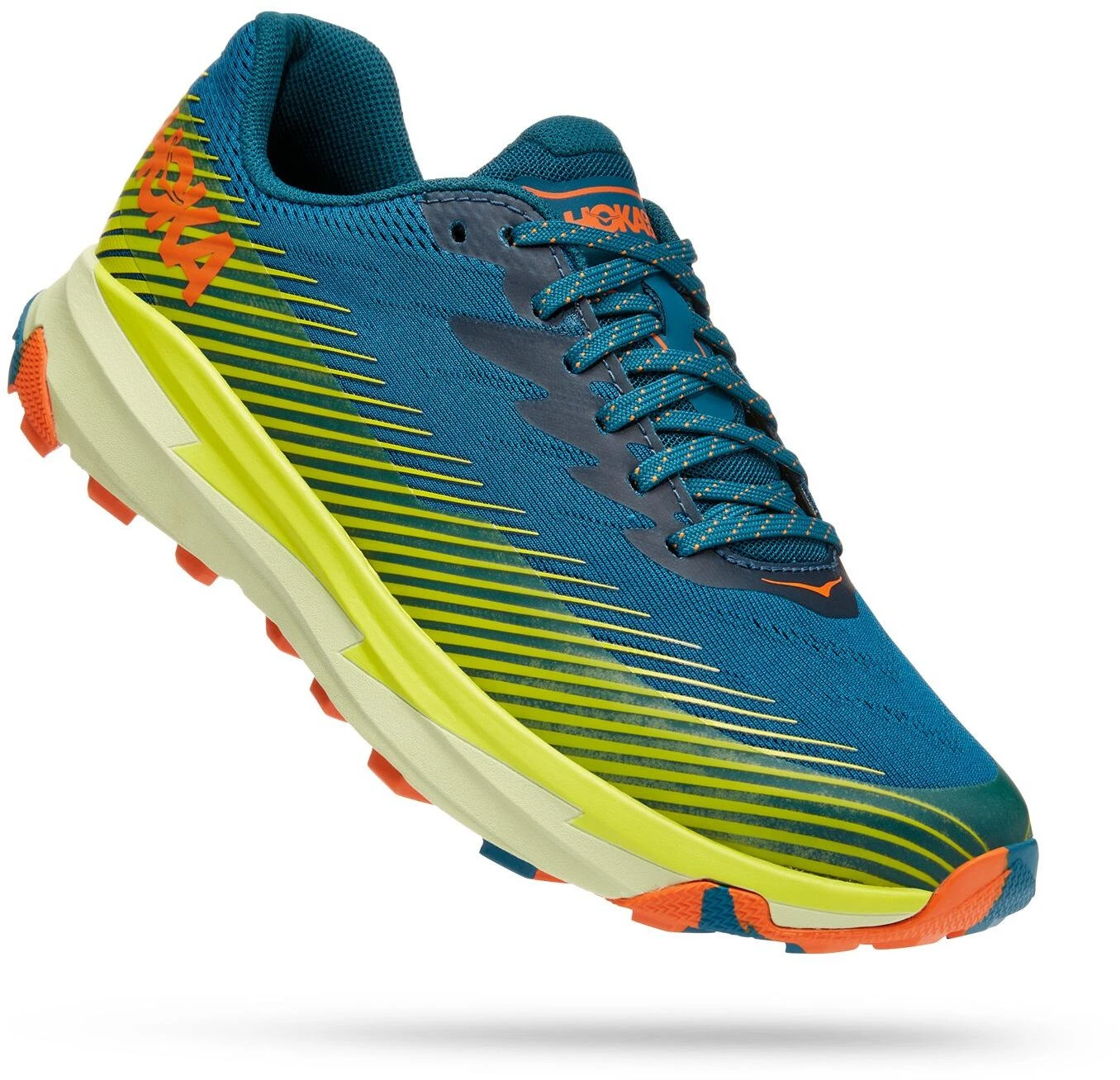 Hoka One One Torrent 2 Chaussures de course Homme, noir/orange