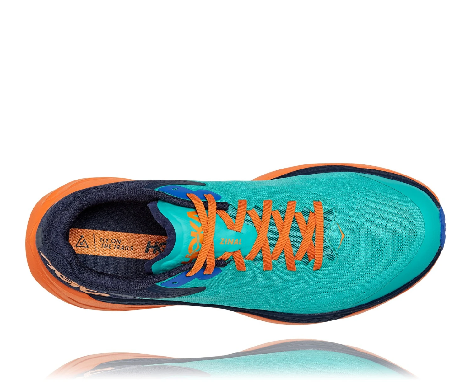 Hoka One One Zinal Chaussures Homme, orange/gris – Image 5