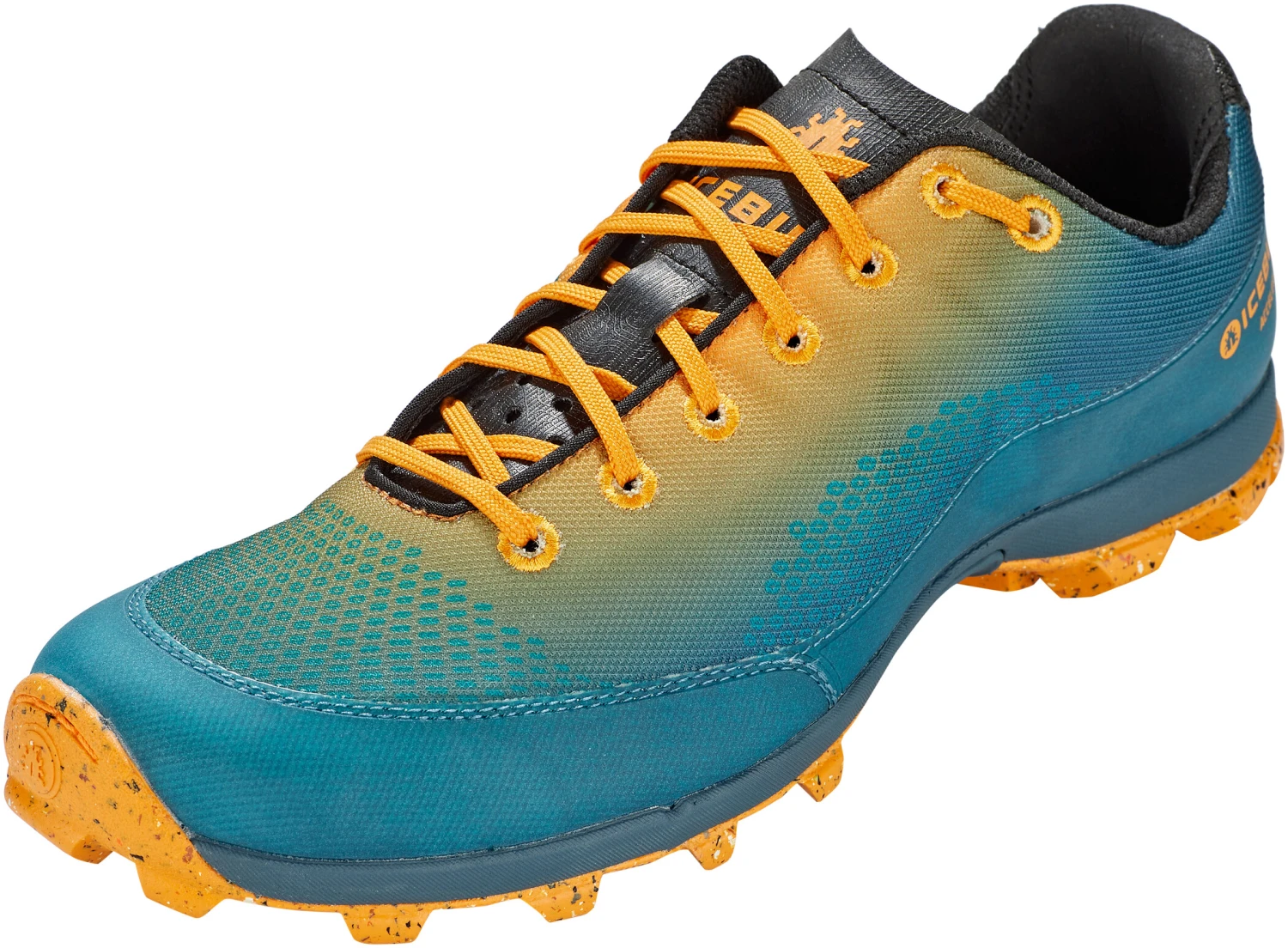 Icebug Acceleritas8 RB9X Chaussures de trail Homme, turquoise/orange