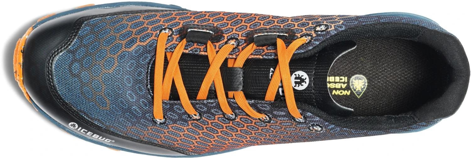 Icebug Zeal5 RB9X Chaussures de course Homme, gris/orange – Image 4