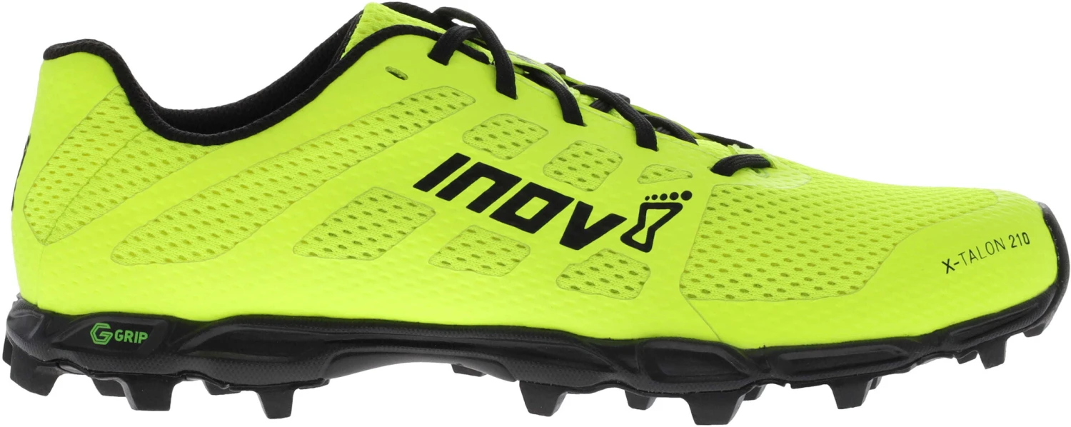 Inov-8 X-Talon G 210 V2 Chaussures Homme, jaune/noir