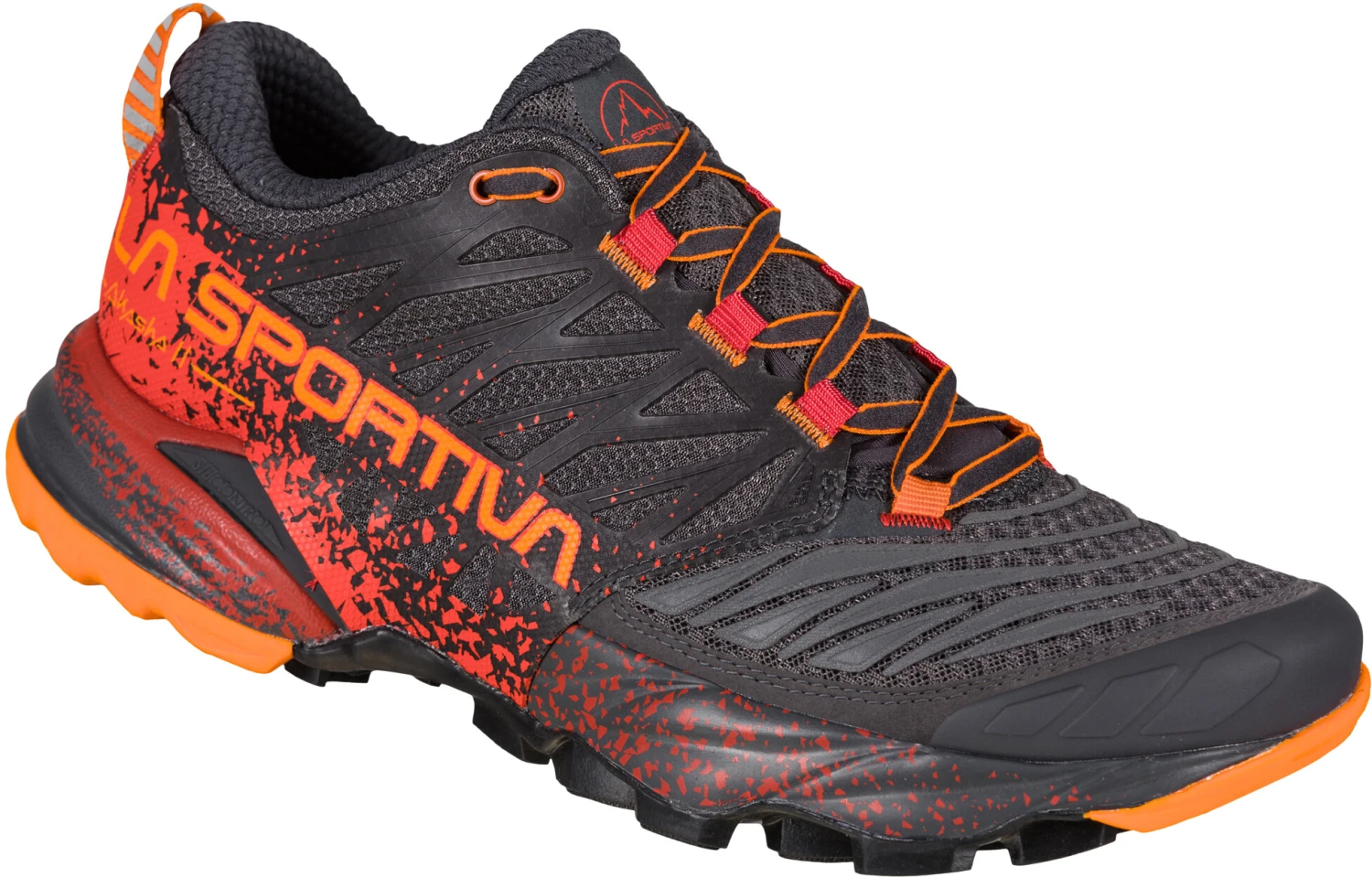 La Sportiva Akasha II Chaussures de course Femme, rouge/bleu