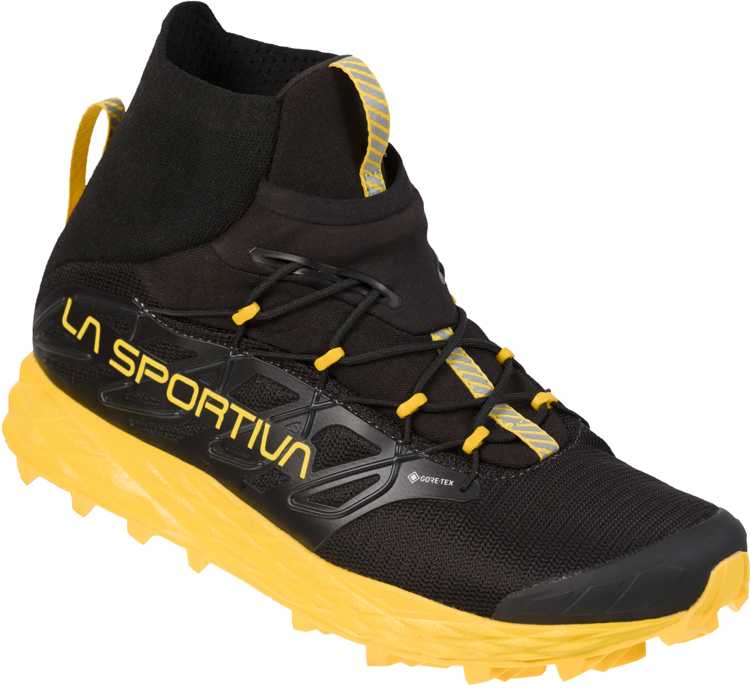 La Sportiva Blizzard GTX Trail Running Shoes Men, noir/jaune