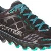 La Sportiva Helios SR Chaussures de trail Femme, noir/turquoise