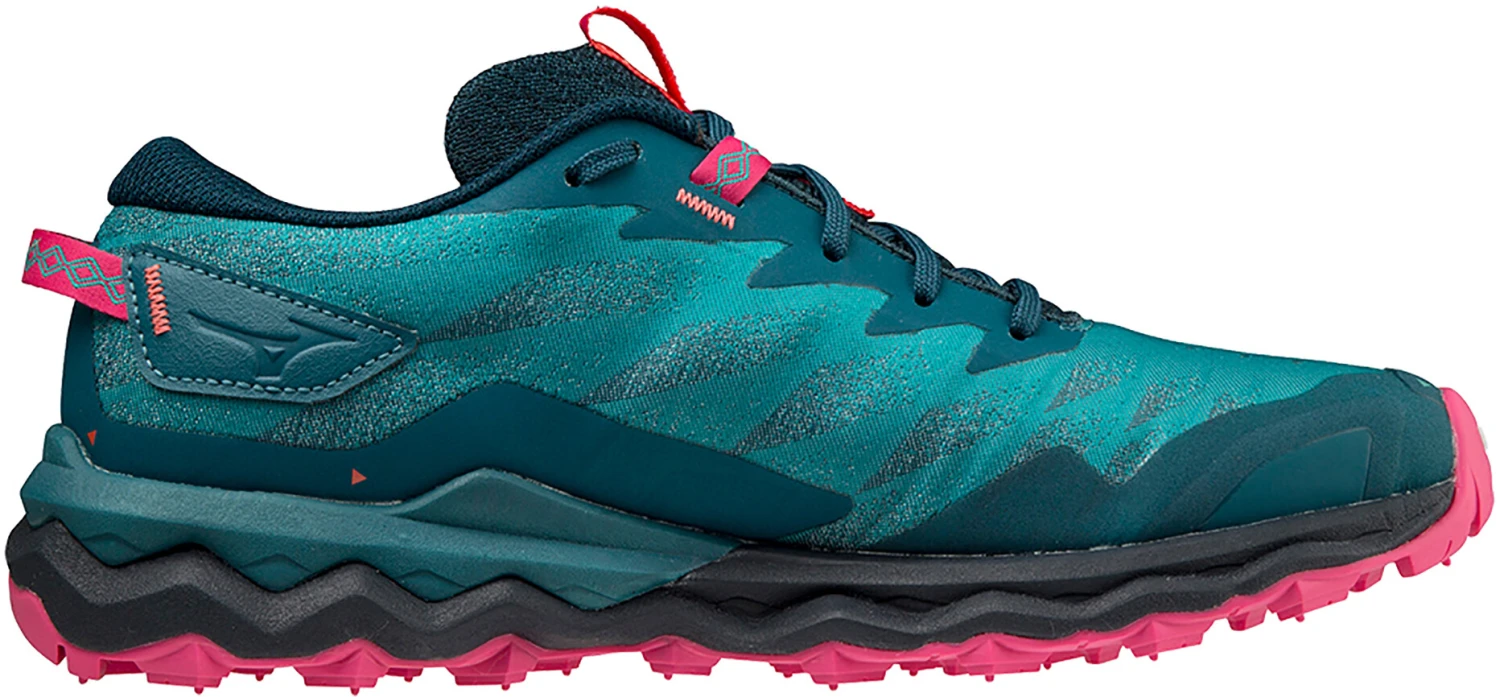 Mizuno Wave Daichi 7 Chaussures Femme, bleu/rose