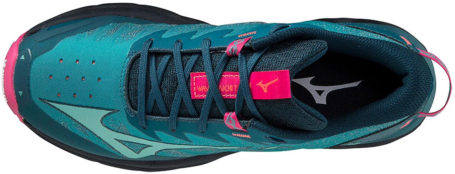 Mizuno Wave Daichi 7 Chaussures Femme, bleu/rose – Image 3