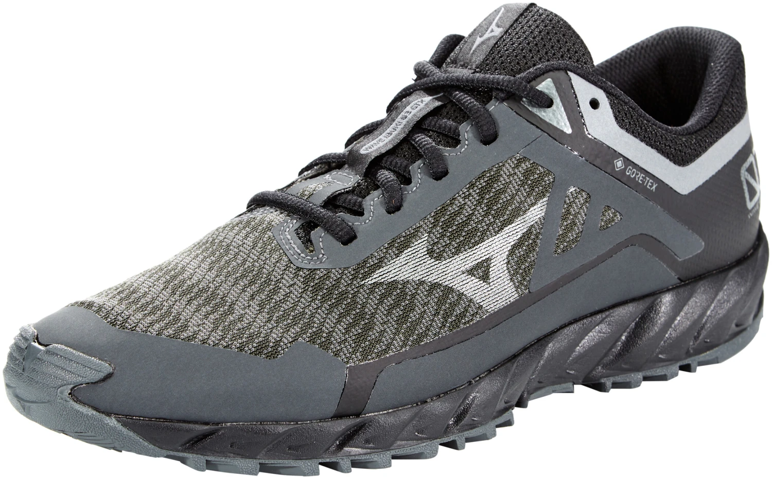 Mizuno Wave Ibuki 3 GTX Chaussures Homme, noir/gris
