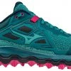Mizuno Wave Mujin 8 Chaussures Femme, vert