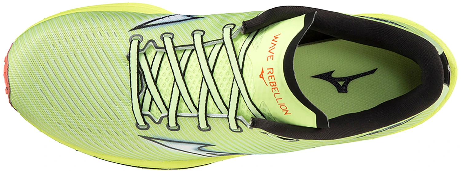 Mizuno Wave Rebellion Chaussures Homme, vert – Image 3