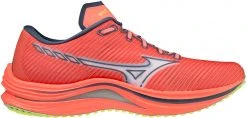 Mizuno Wave Rebellion Chaussures Femme, rouge