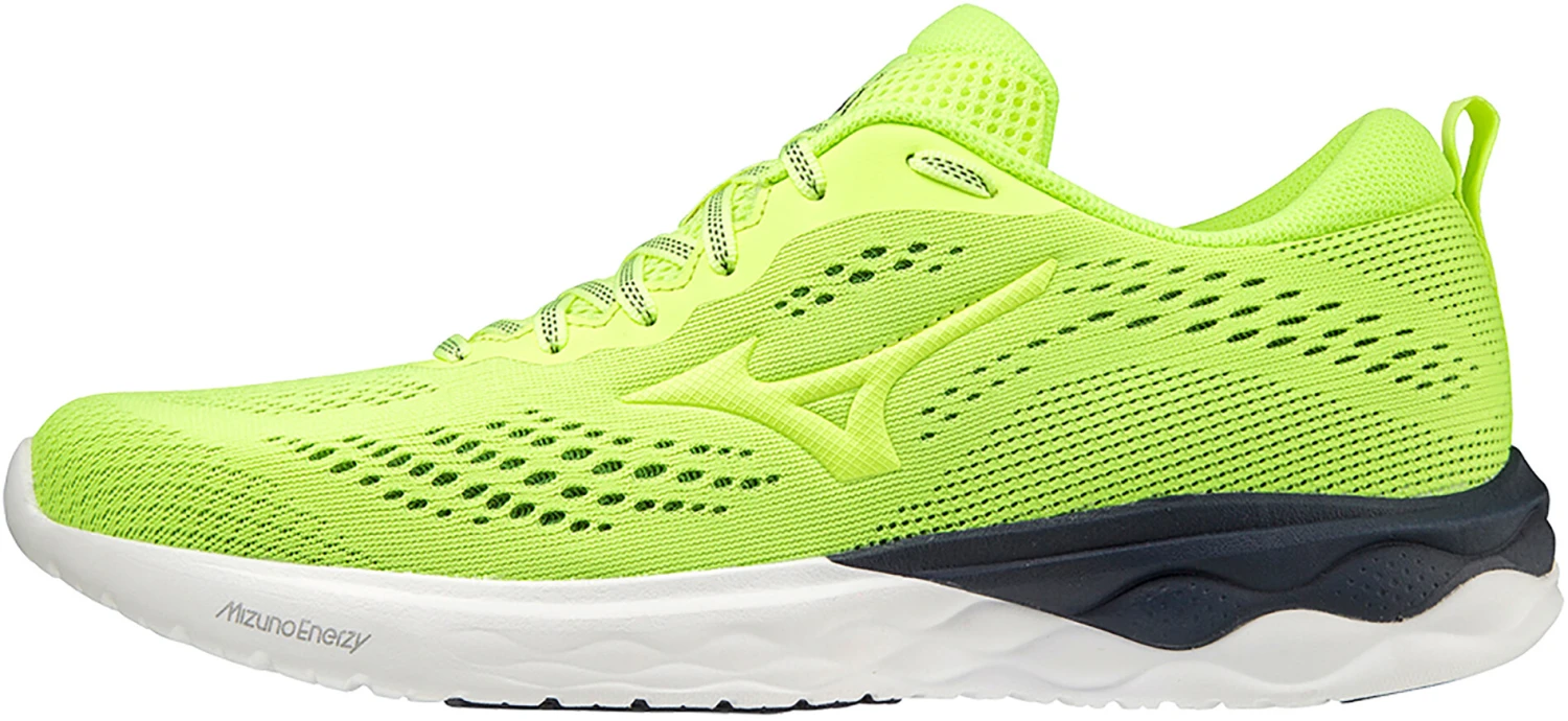 Mizuno Wave Revolt Chaussures Homme, gris/vert – Image 2