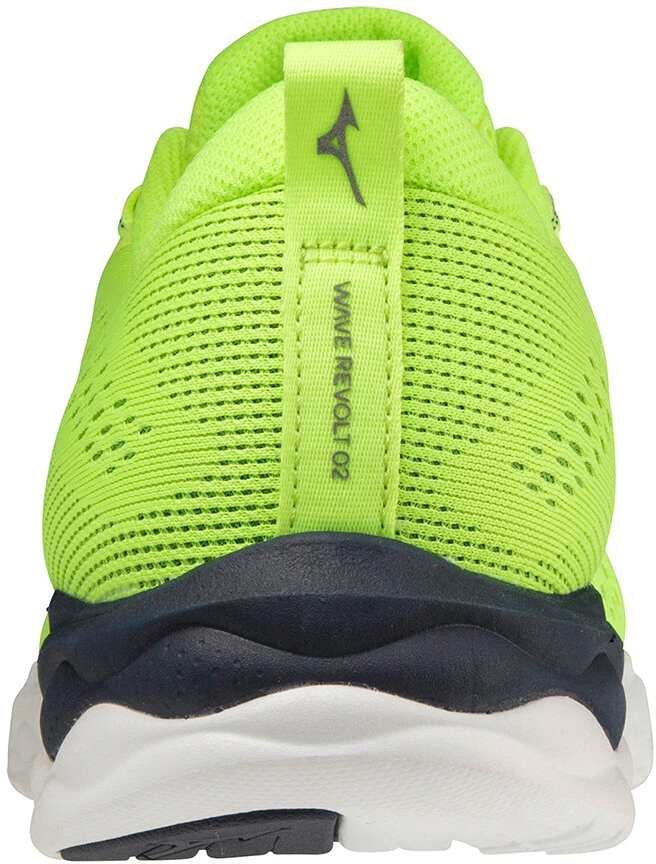 Mizuno Wave Revolt Chaussures Homme, gris/vert – Image 4