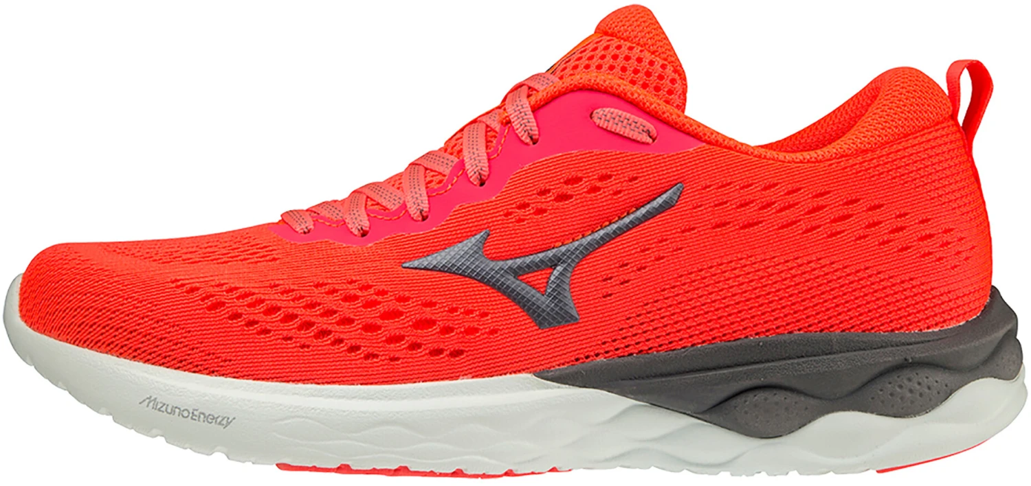 Mizuno Wave Revolt Chaussures Femme, rouge/gris – Image 2