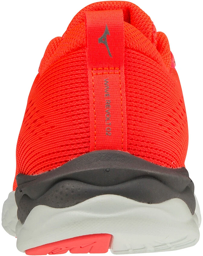 Mizuno Wave Revolt Chaussures Femme, rouge/gris – Image 4