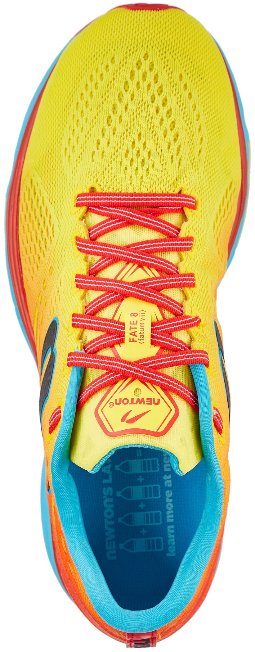 Newton Fate 8 Running Shoes Men, orange/bleu – Image 3