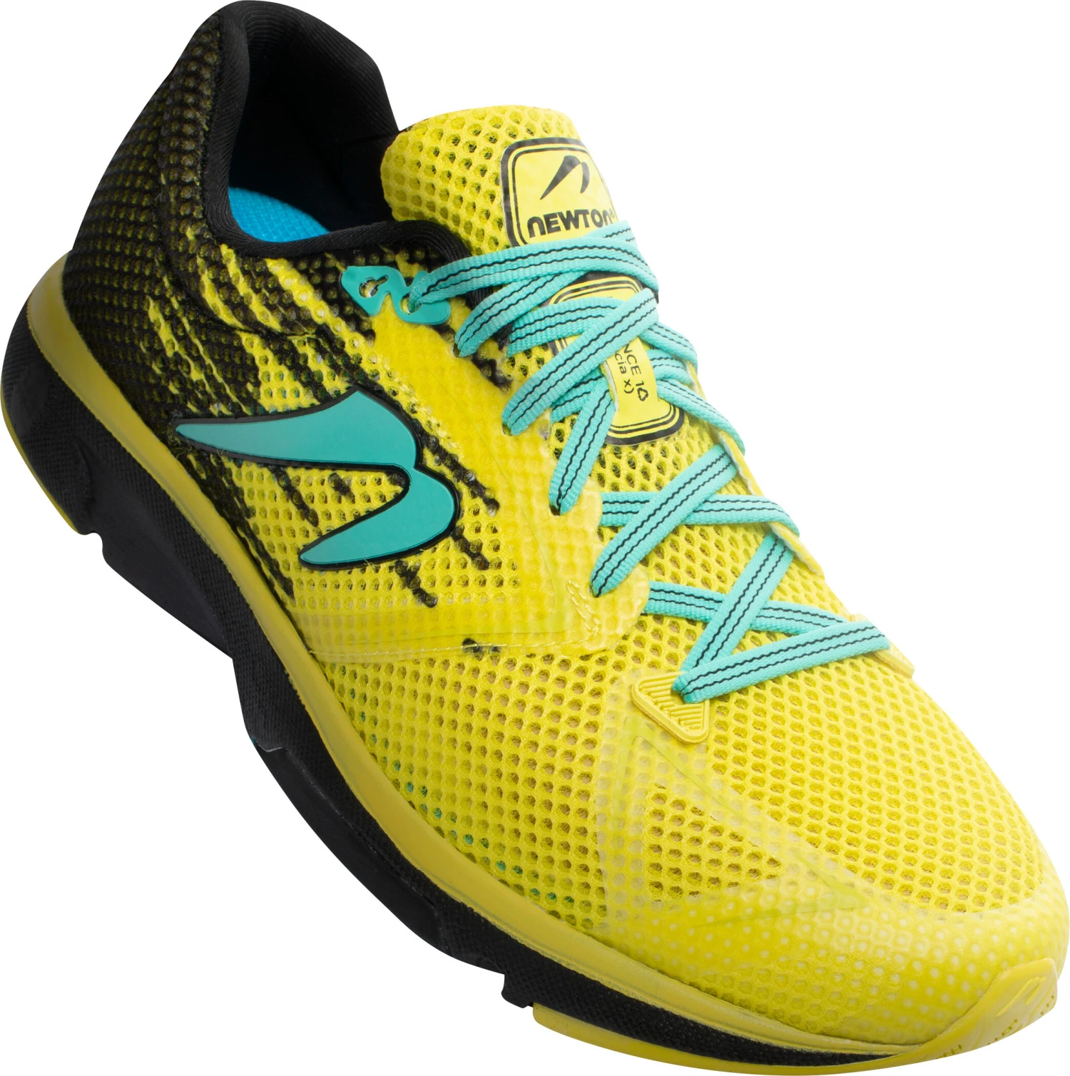 Newton Newton Distance 10 W Chaussures Femme, jaune/noir