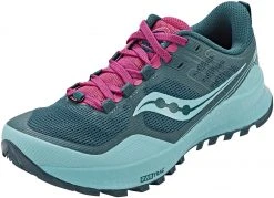 Saucony Xodus 10 Chaussures Femme, bleu/rose