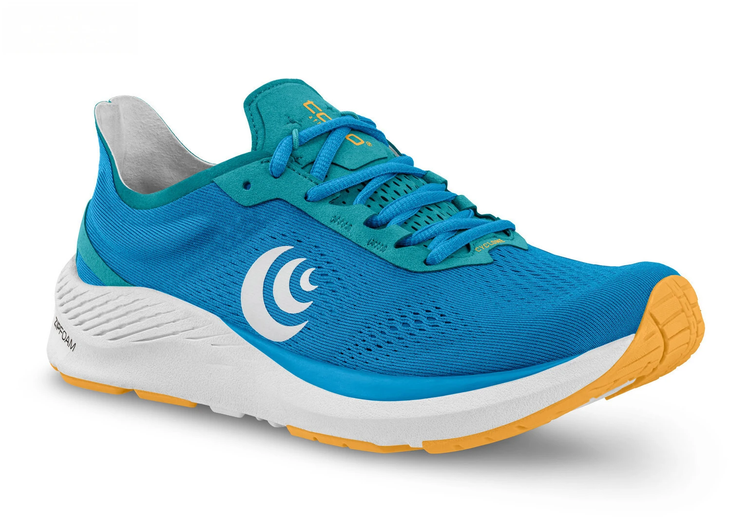 Topo Athletic Cyclone Chaussures de course Femme, blanc/rouge