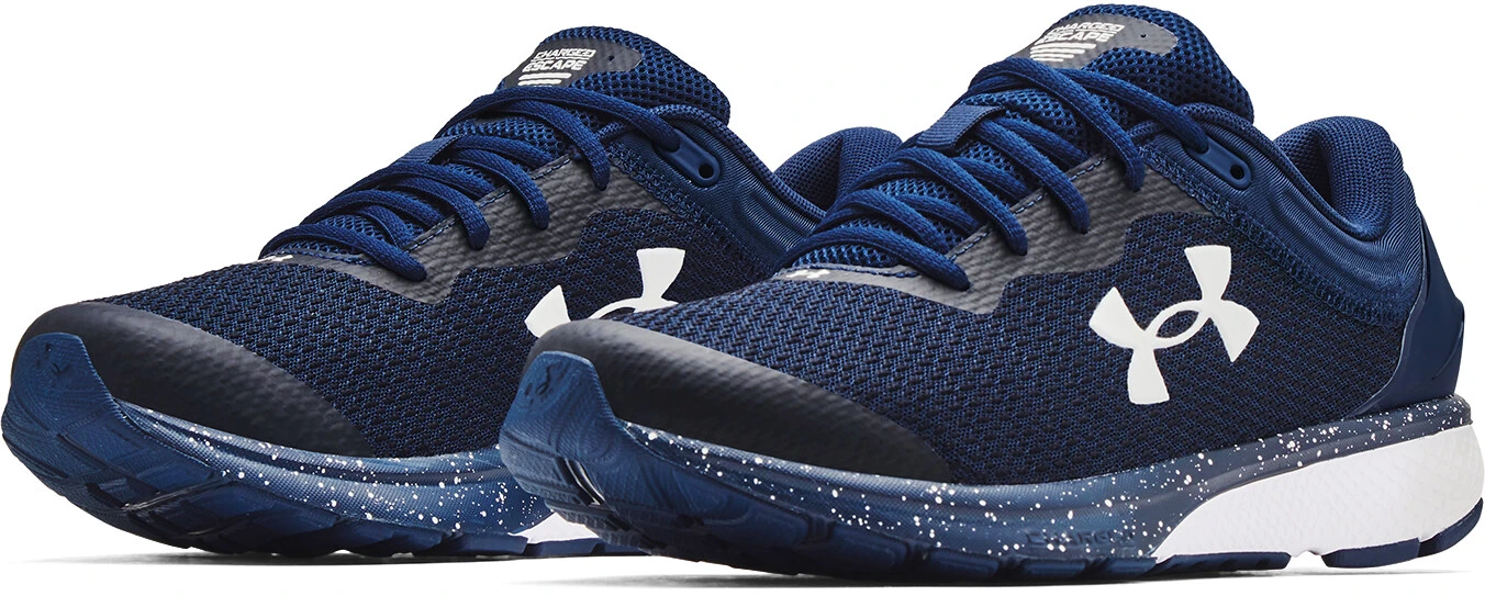 Under Armour Charged Escape 3 BL Chaussures Homme, noir/blanc